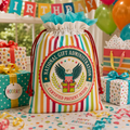 Certified Present Inside Drawstring Gift Bag Certified Present Inside Reusable Gift Sack
