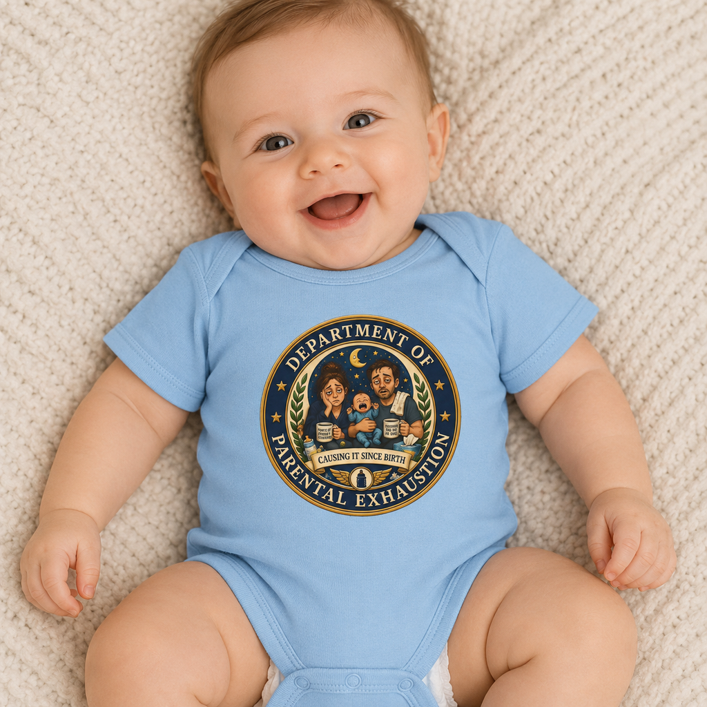 Department of Parental Exhaustion Infant Bodysuit | Baby Onesie