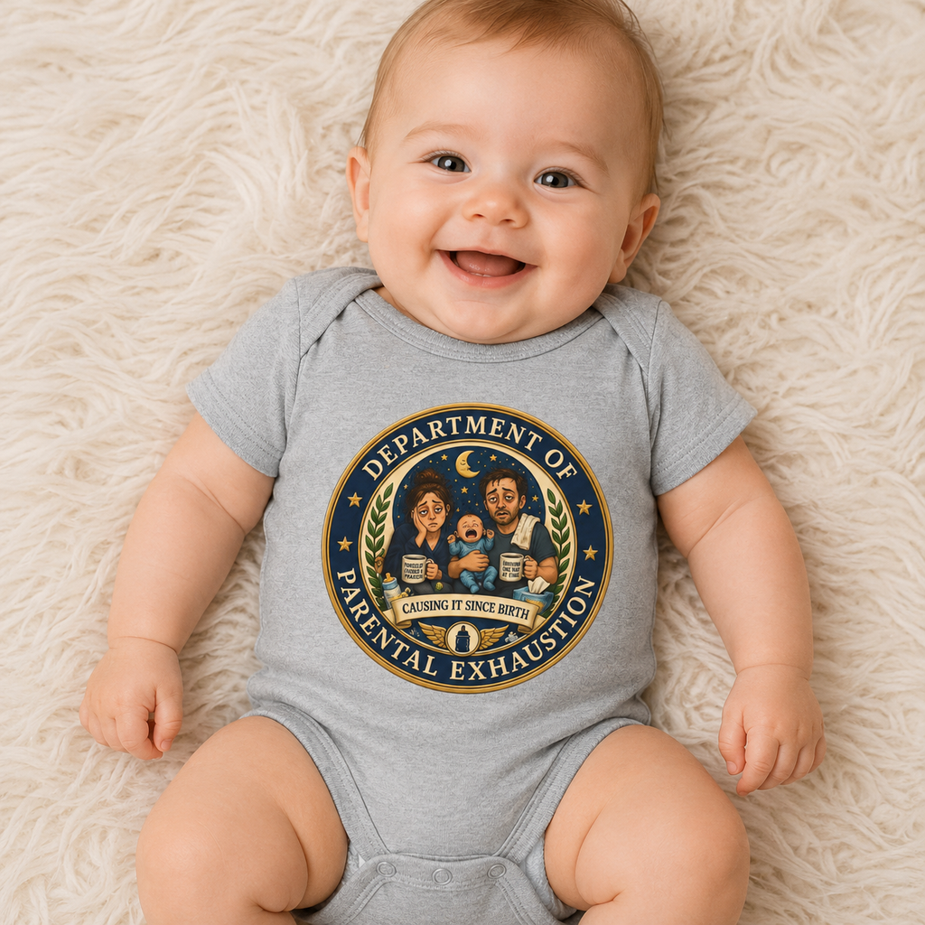 Department of Parental Exhaustion Infant Bodysuit | Baby Onesie