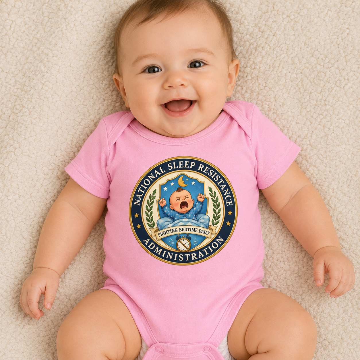 National Sleep Resistance Administration Infant Bodysuit