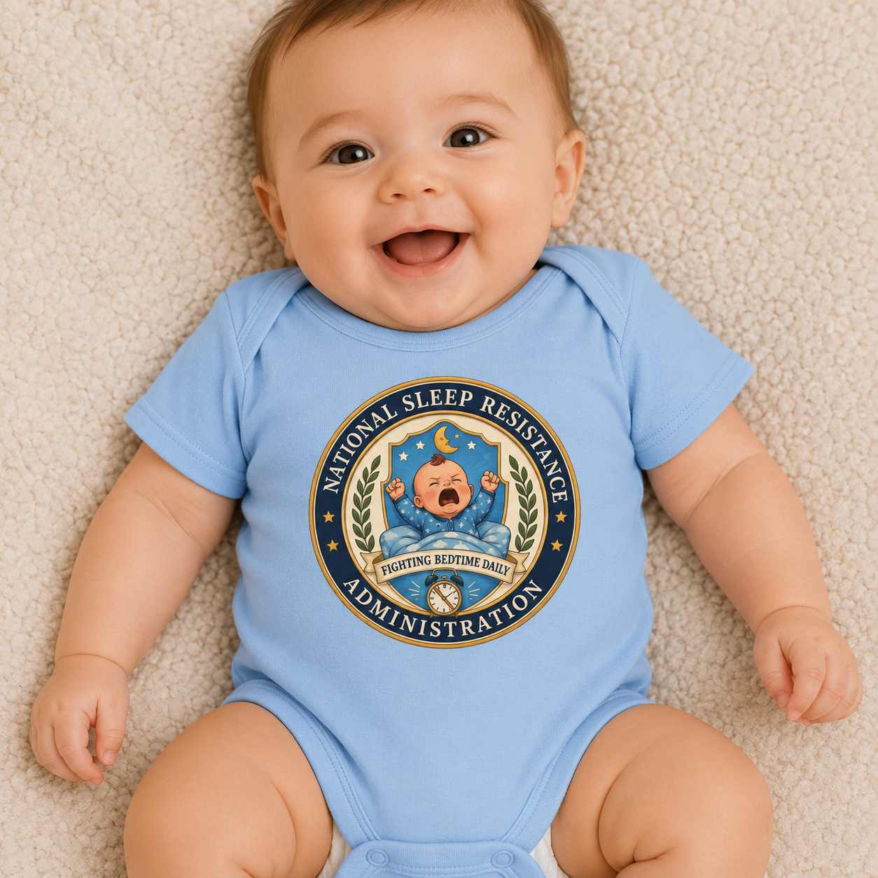 National Sleep Resistance Administration Infant Bodysuit
