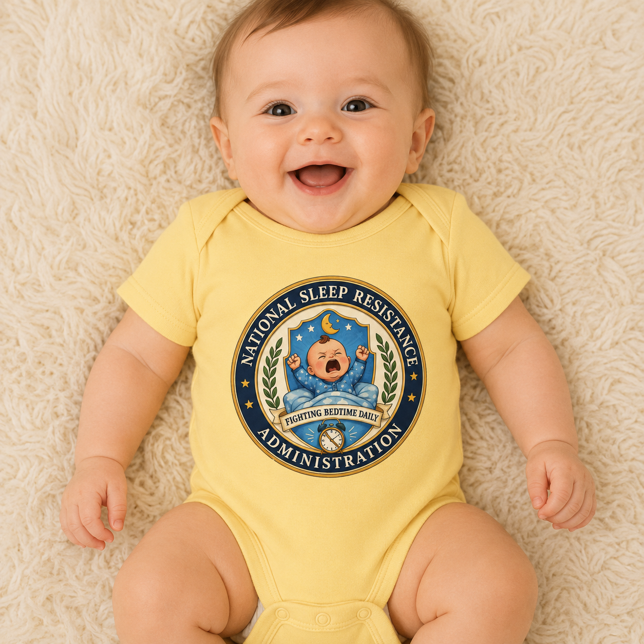 National Sleep Resistance Administration Infant Bodysuit
