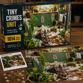 Tiny Crimes Unit Cat Puzzle | Funny Chaotic Kitchen Jigsaw Puzzle (1014 pcs)