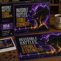Invisible Battles Puzzle | Epilepsy Awareness Jigsaw Puzzle | 1014 Pieces