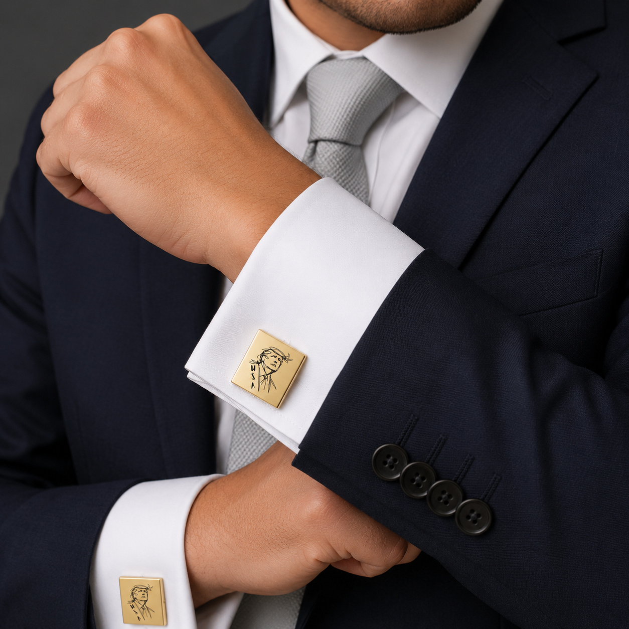 USA Sketch Cufflinks