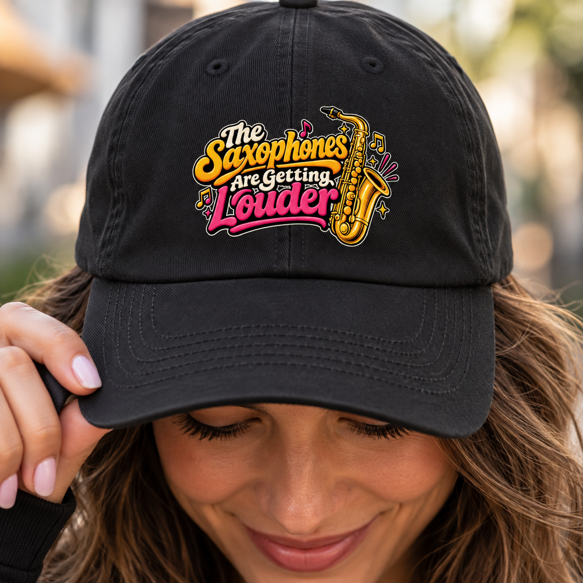 The Saxophones Are Getting Louder Dad Hat | Viral IYKYK Cap