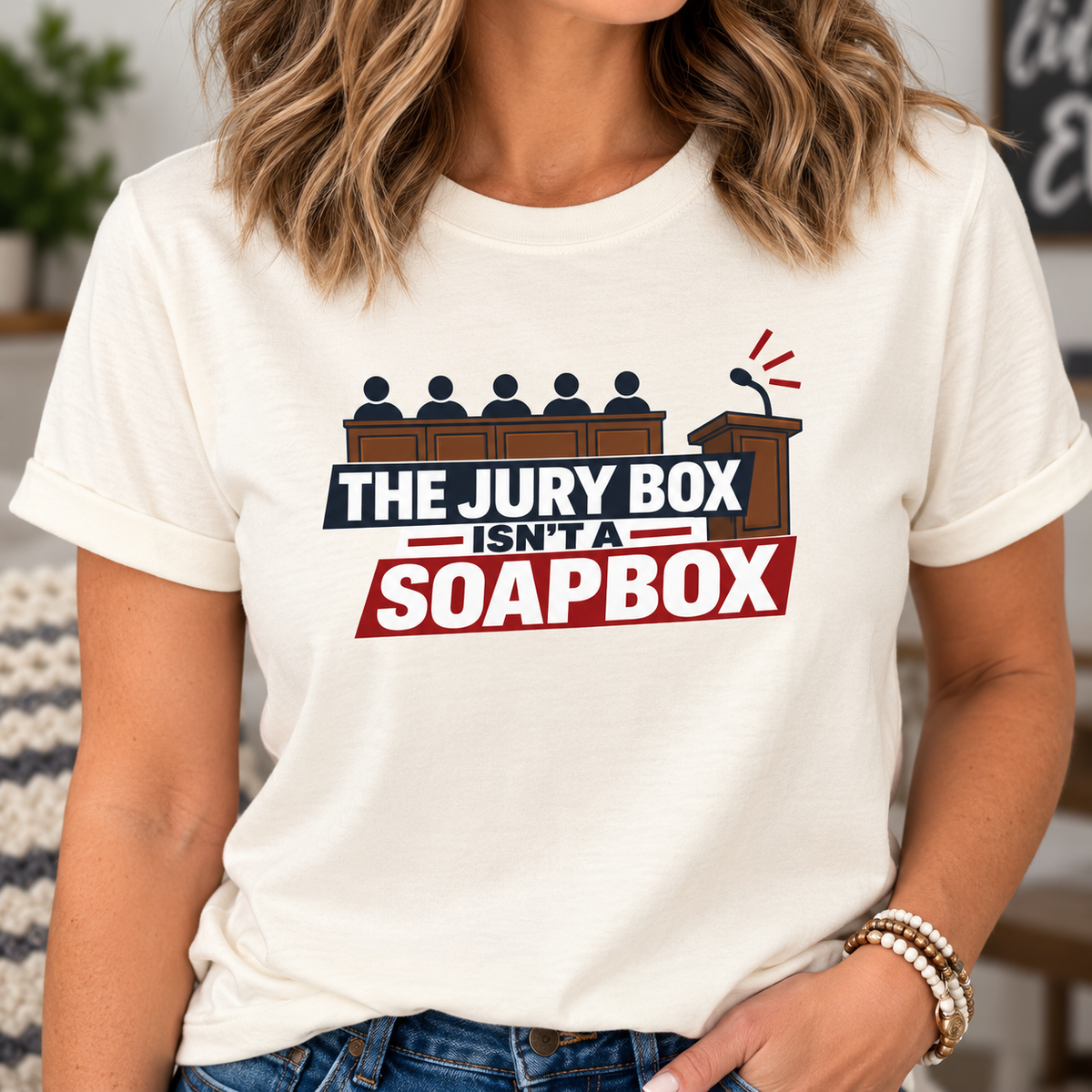 The Jury Box Isn’t a Soapbox Garment-Dyed T-Shirt