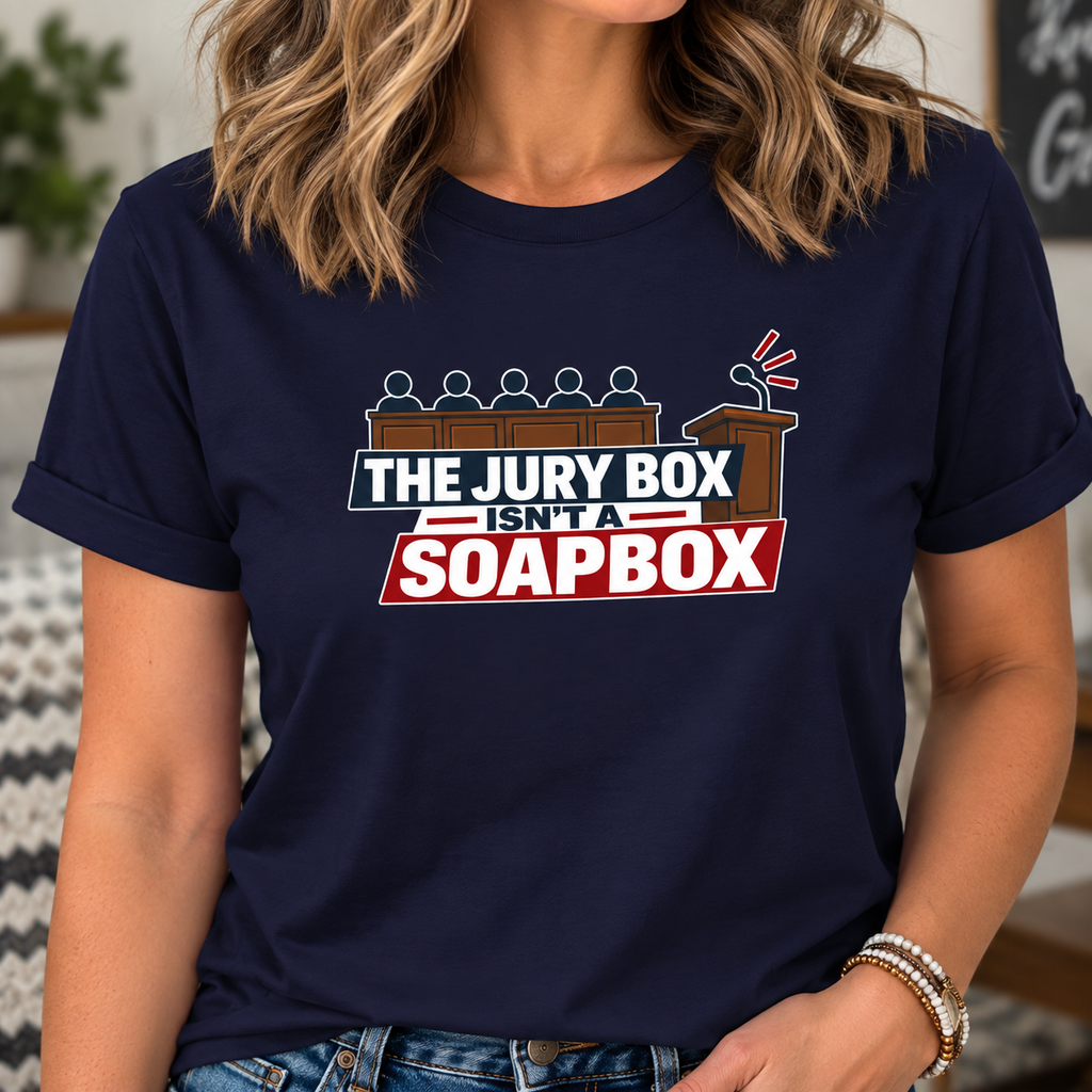The Jury Box Isn’t a Soapbox Garment-Dyed T-Shirt