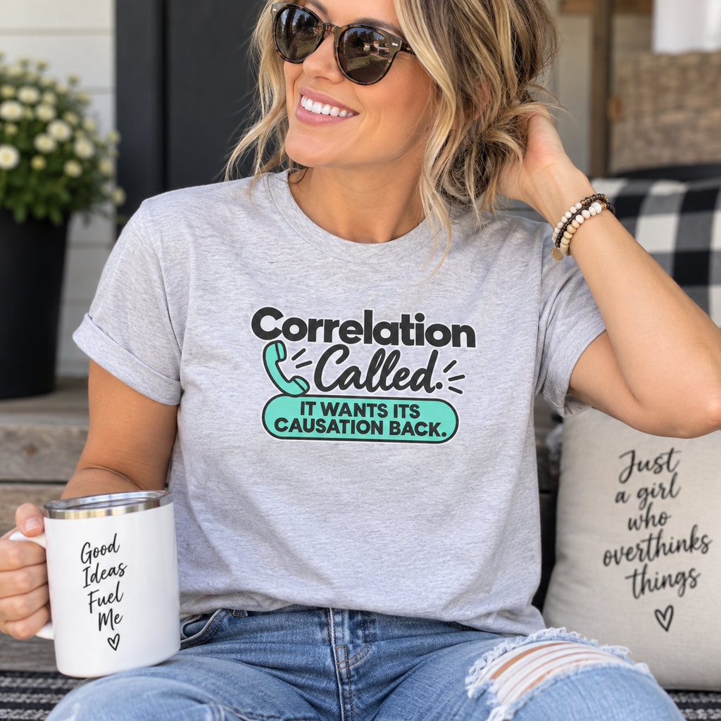 Correlation Called: It Wants Its Causation Back Tri-Blend T-Shirt