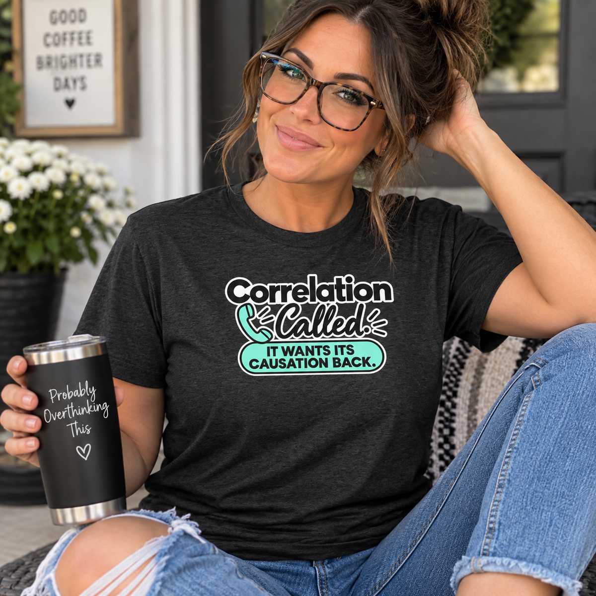 Correlation Called: It Wants Its Causation Back Tri-Blend T-Shirt