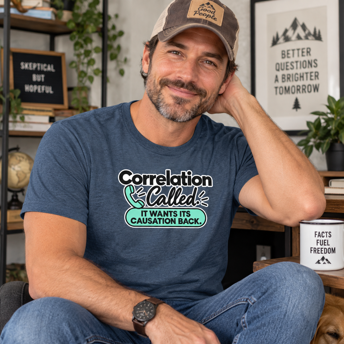 Correlation Called: It Wants Its Causation Back Tri-Blend T-Shirt