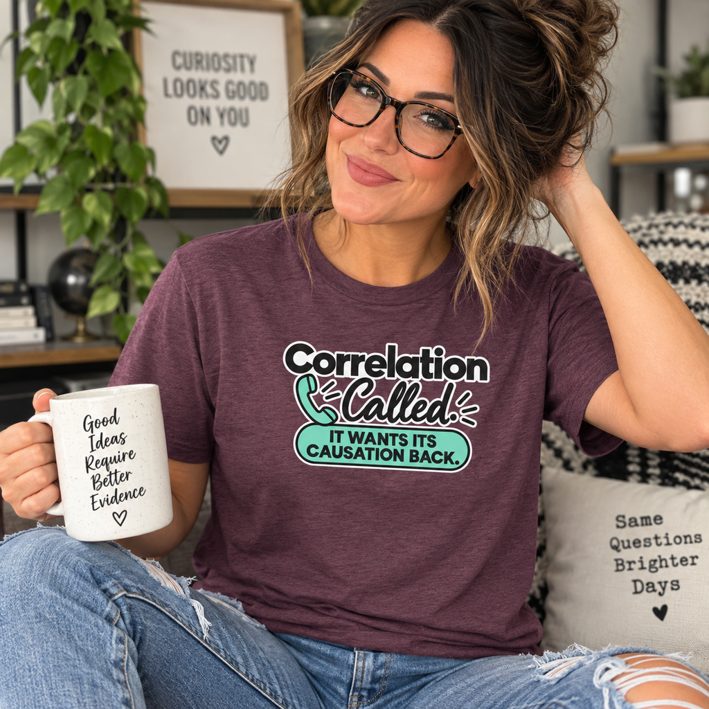Correlation Called: It Wants Its Causation Back Tri-Blend T-Shirt