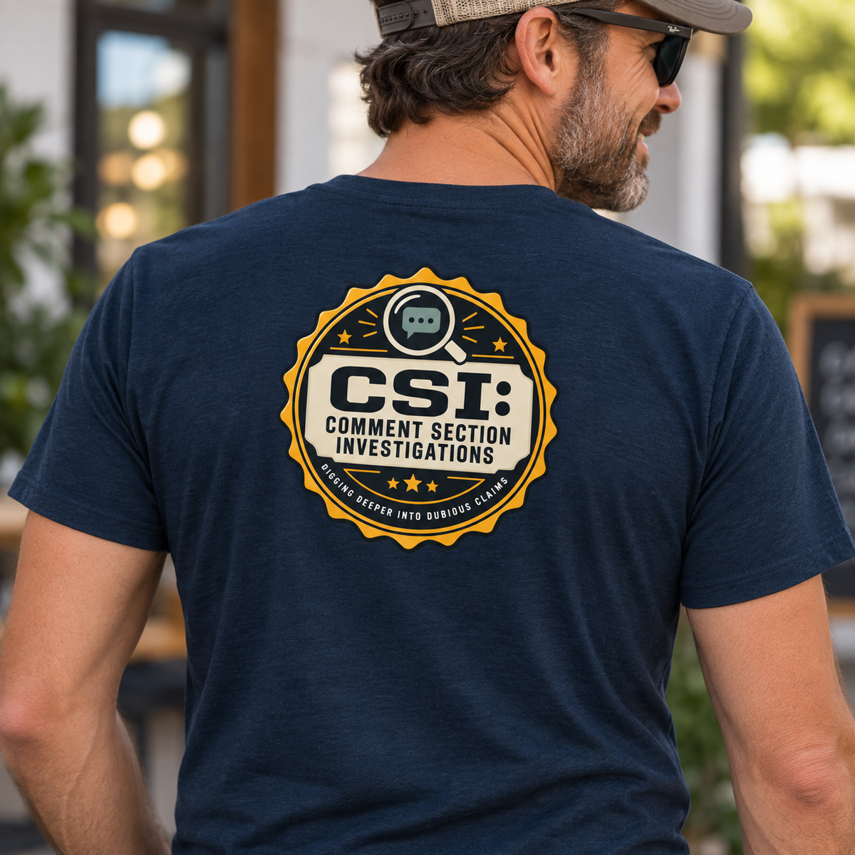 CSI: Comment Section Investigations True Crime T-Shirt