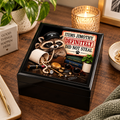 Items Jimothy Definitely Did Not Steal Collection Box | Funny Raccoon Keepsake & Trinket Box