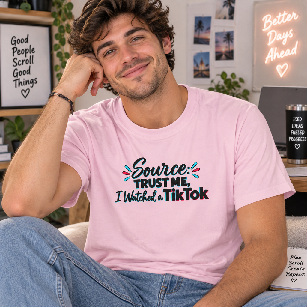 Source: Trust Me, I Watched a TikTok Shirt | Funny Internet Humor Tee