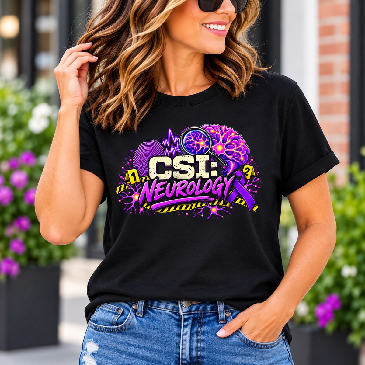 CSI: Neurology Epilepsy Awareness T-Shirt