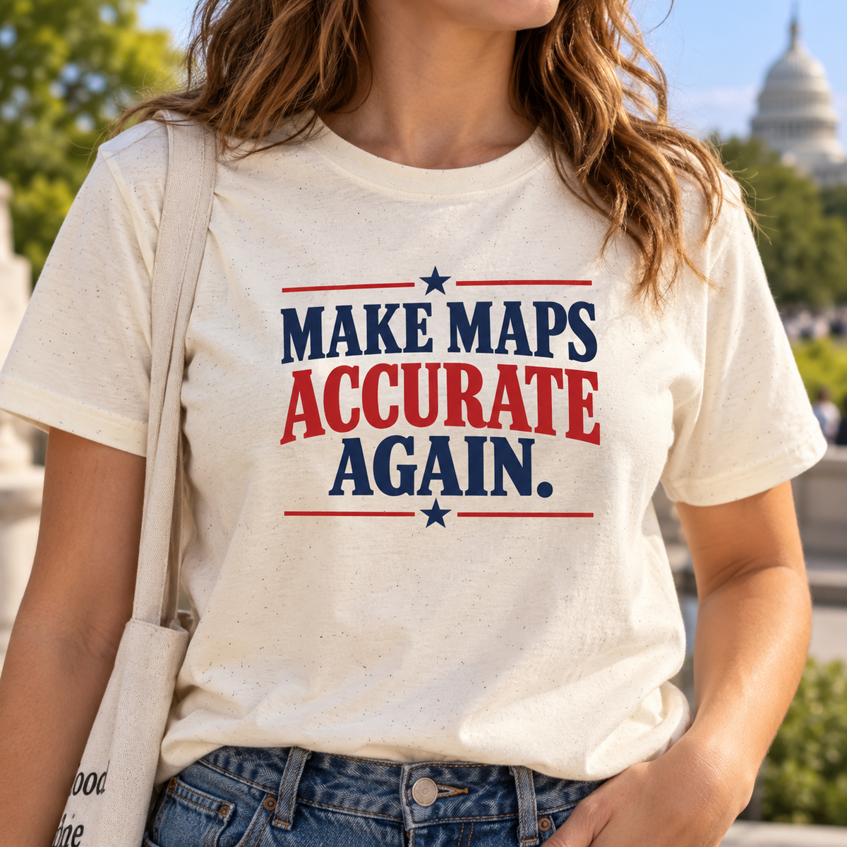 Make Maps Accurate Again T-Shirt