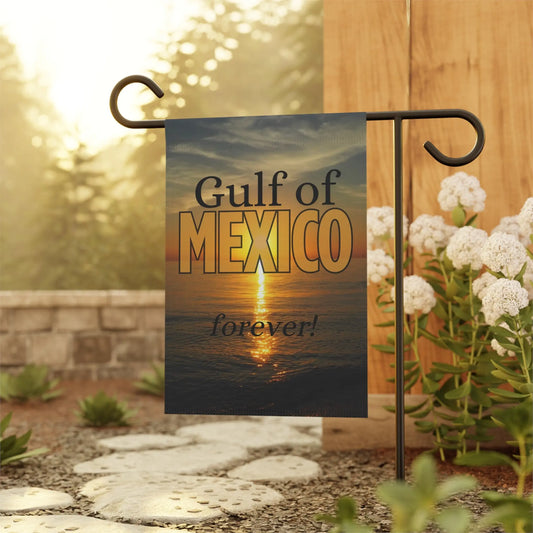 Coastal Garden Banner - Gulf of Mexico Forever! Printify