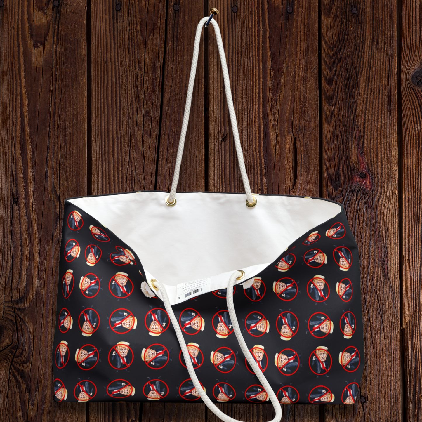 Trump Hater Weekender Bag for Travel or Beach