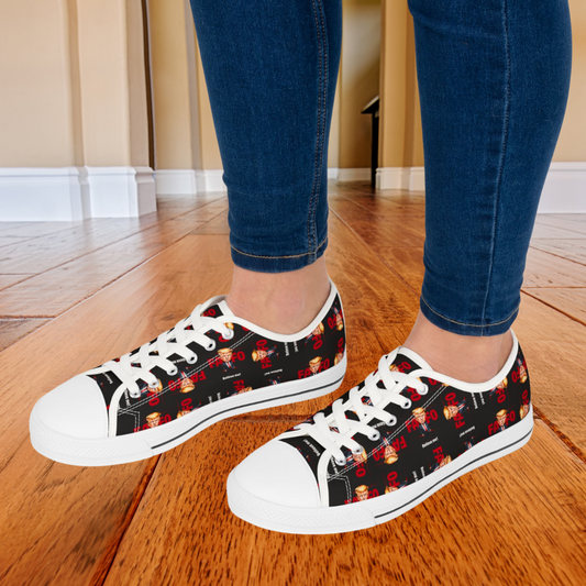 Trump FAFO Trendy Women's Low Top Sneakers