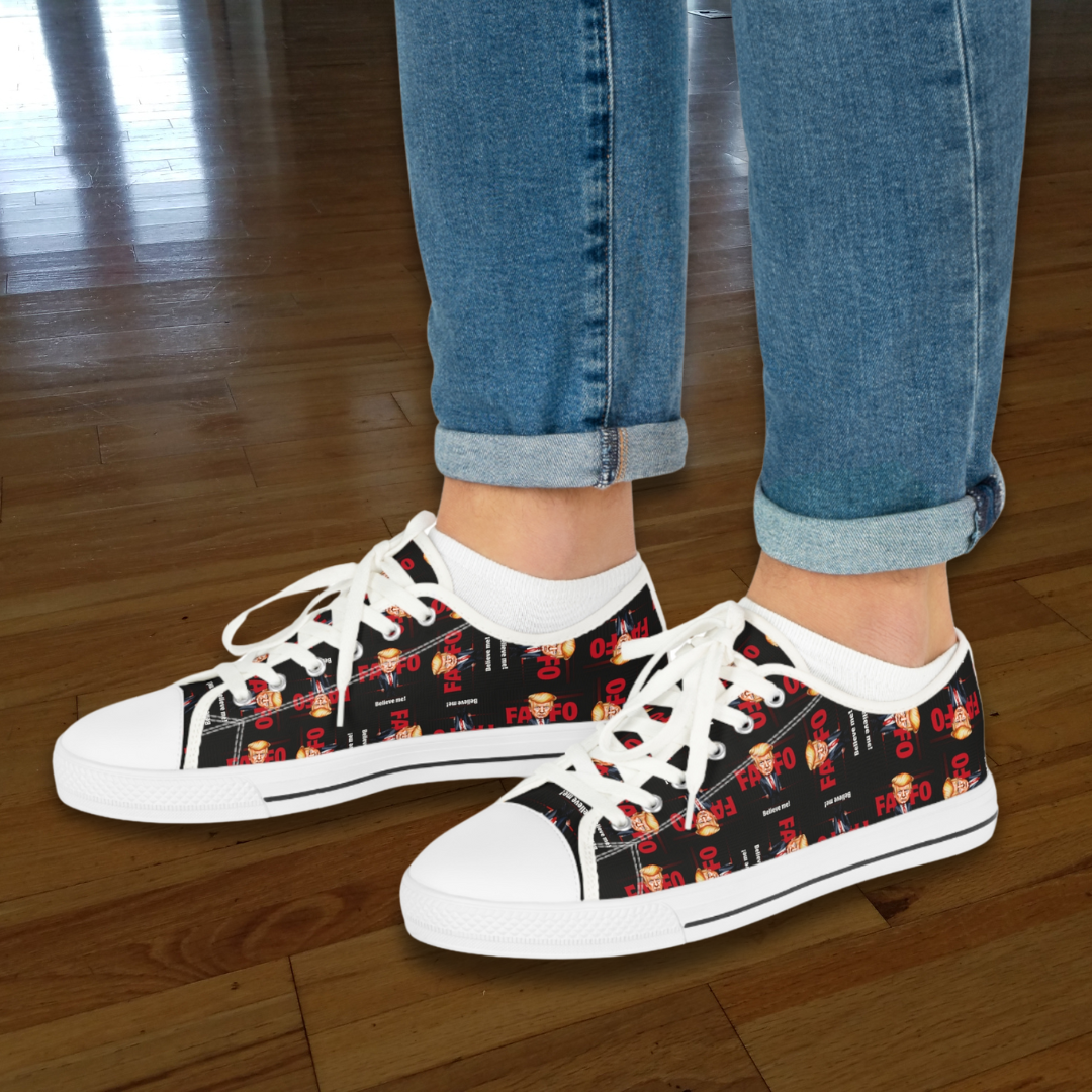 Trump FAFO Men's Low Top Sneakers