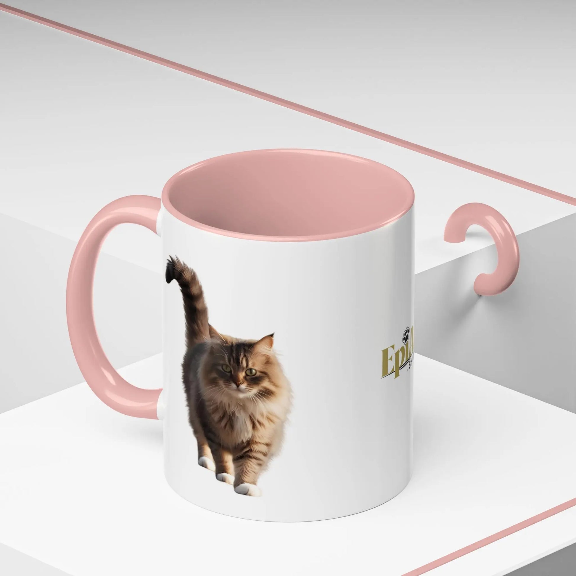 Cute Animal Coffee Mug - Perfect Gift for Cat Ladies Printify