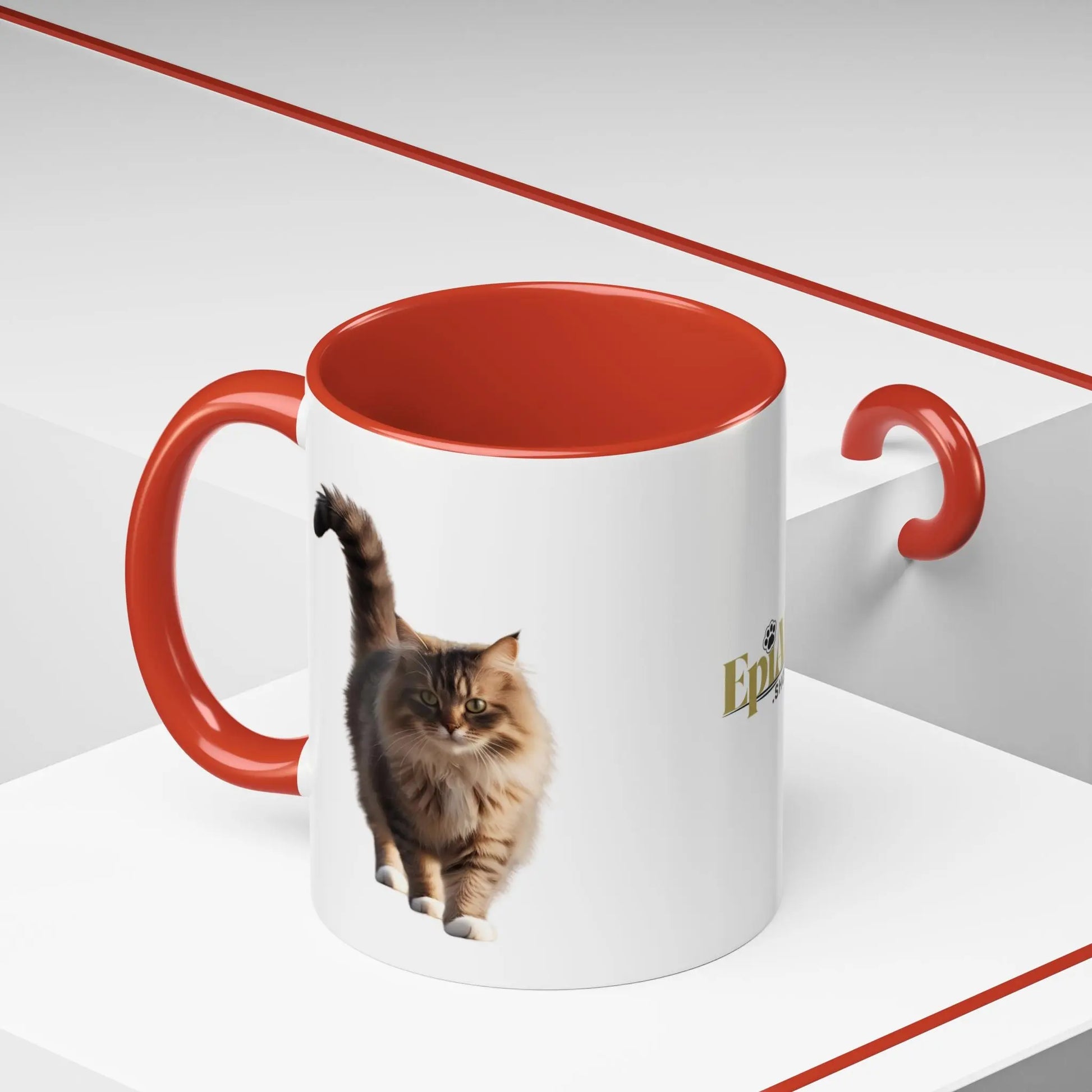 Cute Animal Coffee Mug - Perfect Gift for Cat Ladies Printify