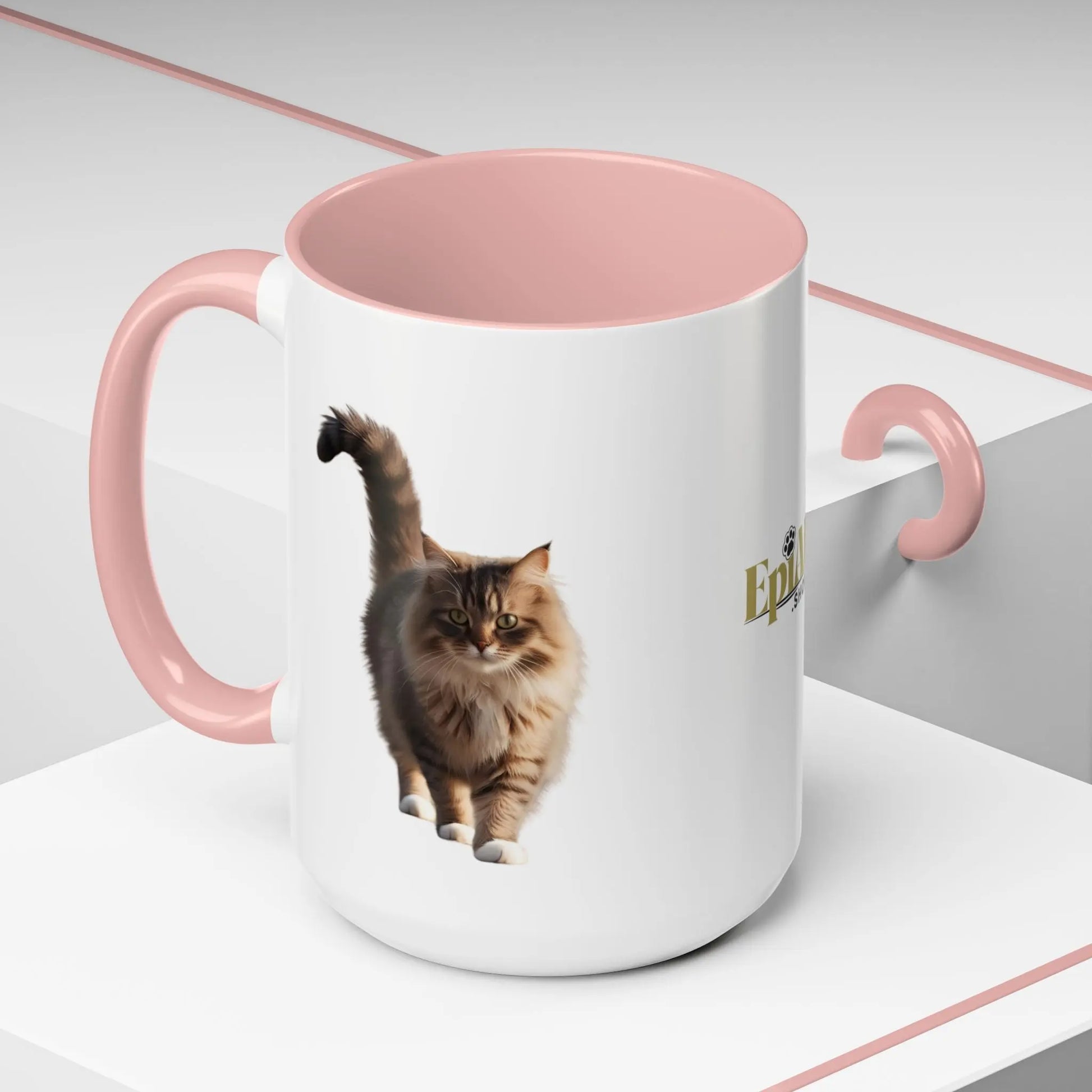 Cute Animal Coffee Mug - Perfect Gift for Cat Ladies Printify