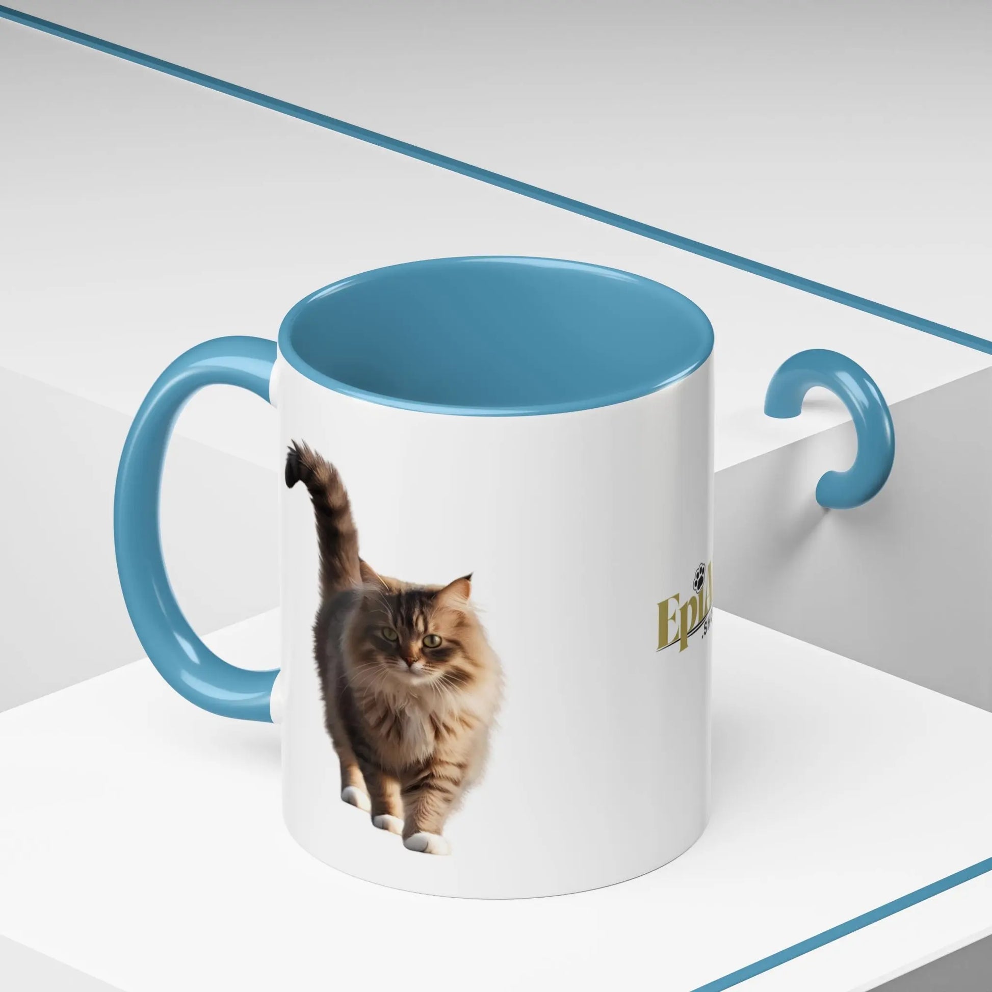 Cute Animal Coffee Mug - Perfect Gift for Cat Ladies Printify