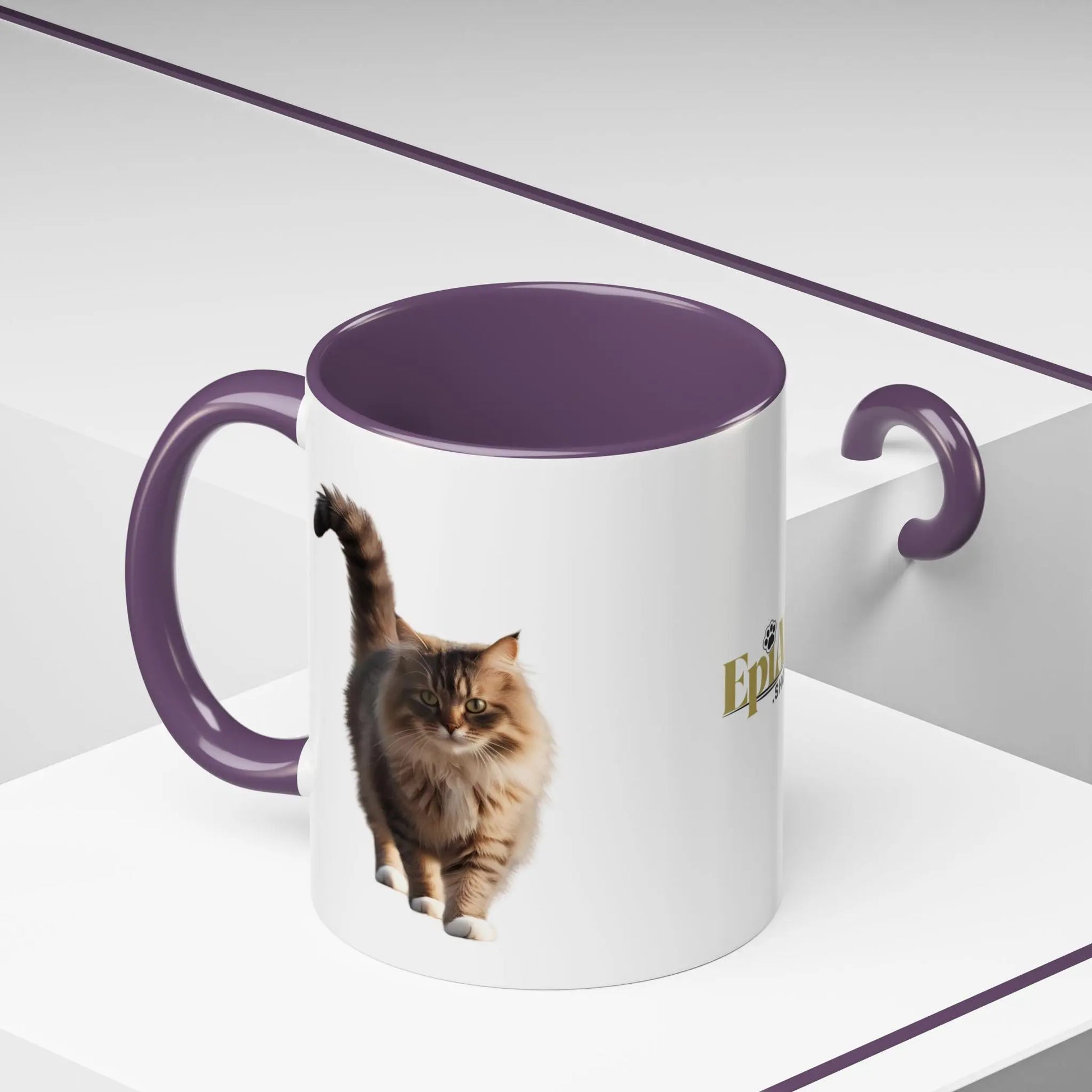 Cute Animal Coffee Mug - Perfect Gift for Cat Ladies Printify
