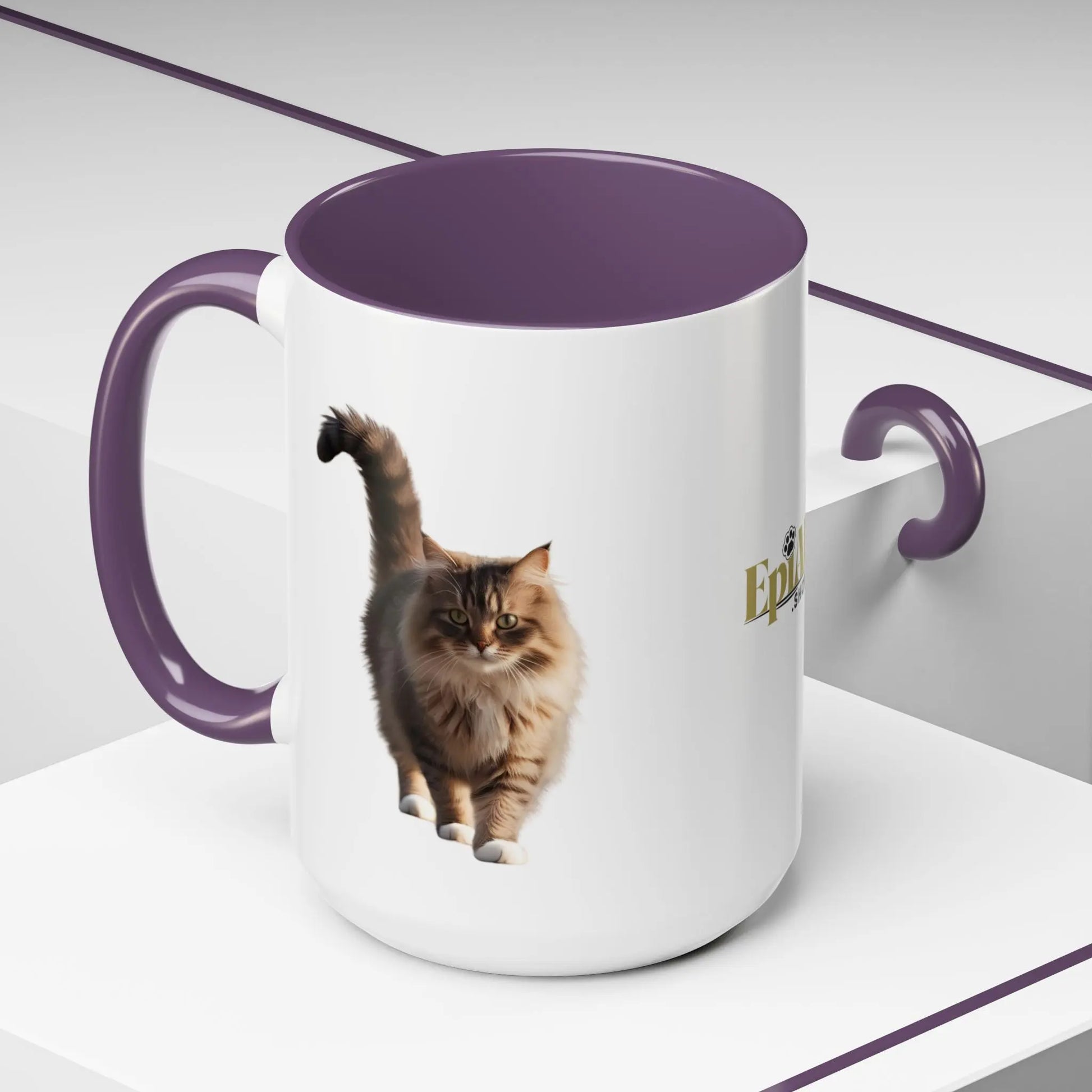 Cute Animal Coffee Mug - Perfect Gift for Cat Ladies Printify