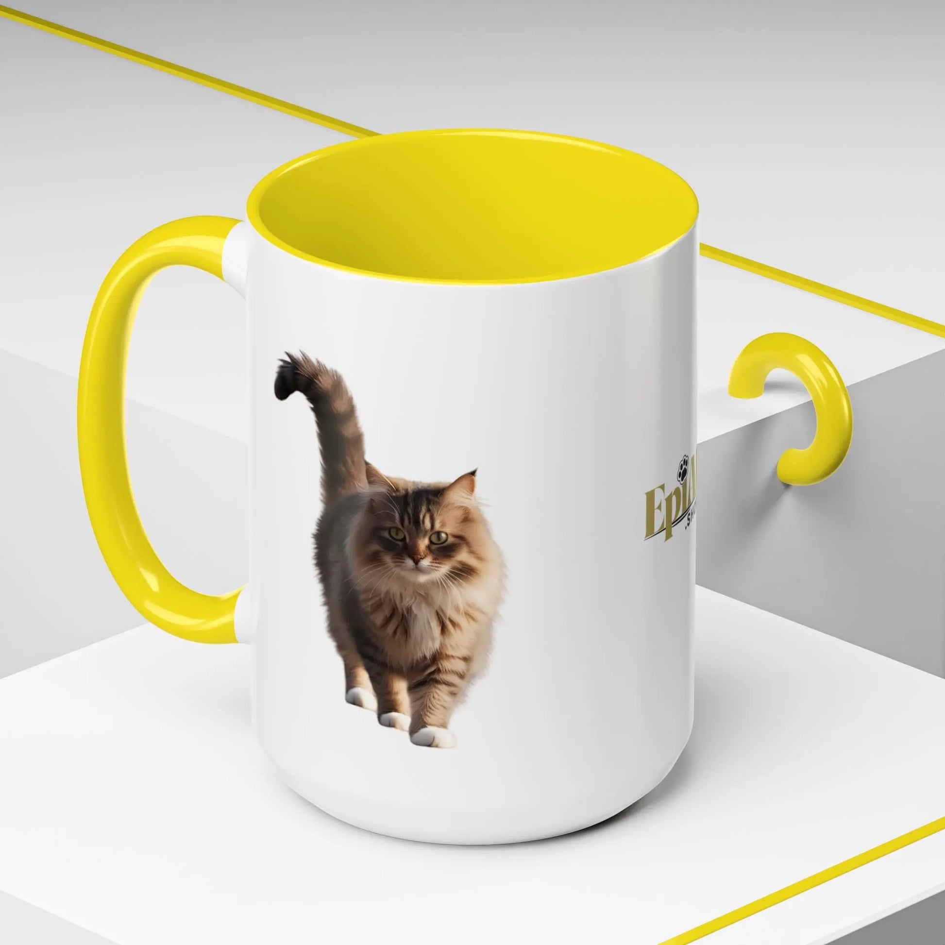 Cute Animal Coffee Mug - Perfect Gift for Cat Ladies Printify