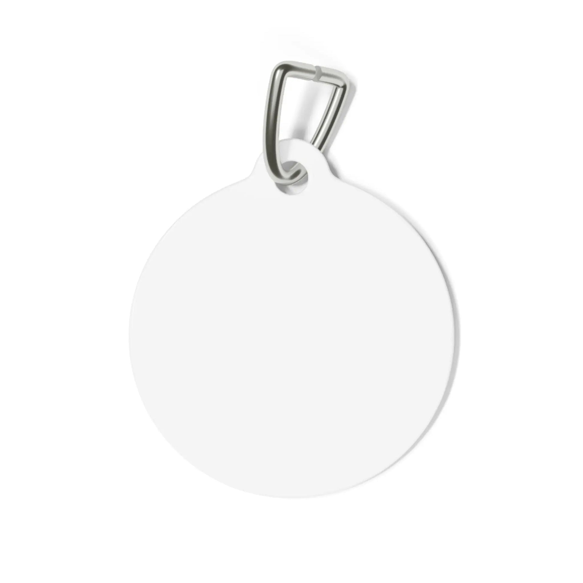 Cute Cat Pet Tag - 'Just Smile!' Decorative Tag for Dogs and Cats Printify