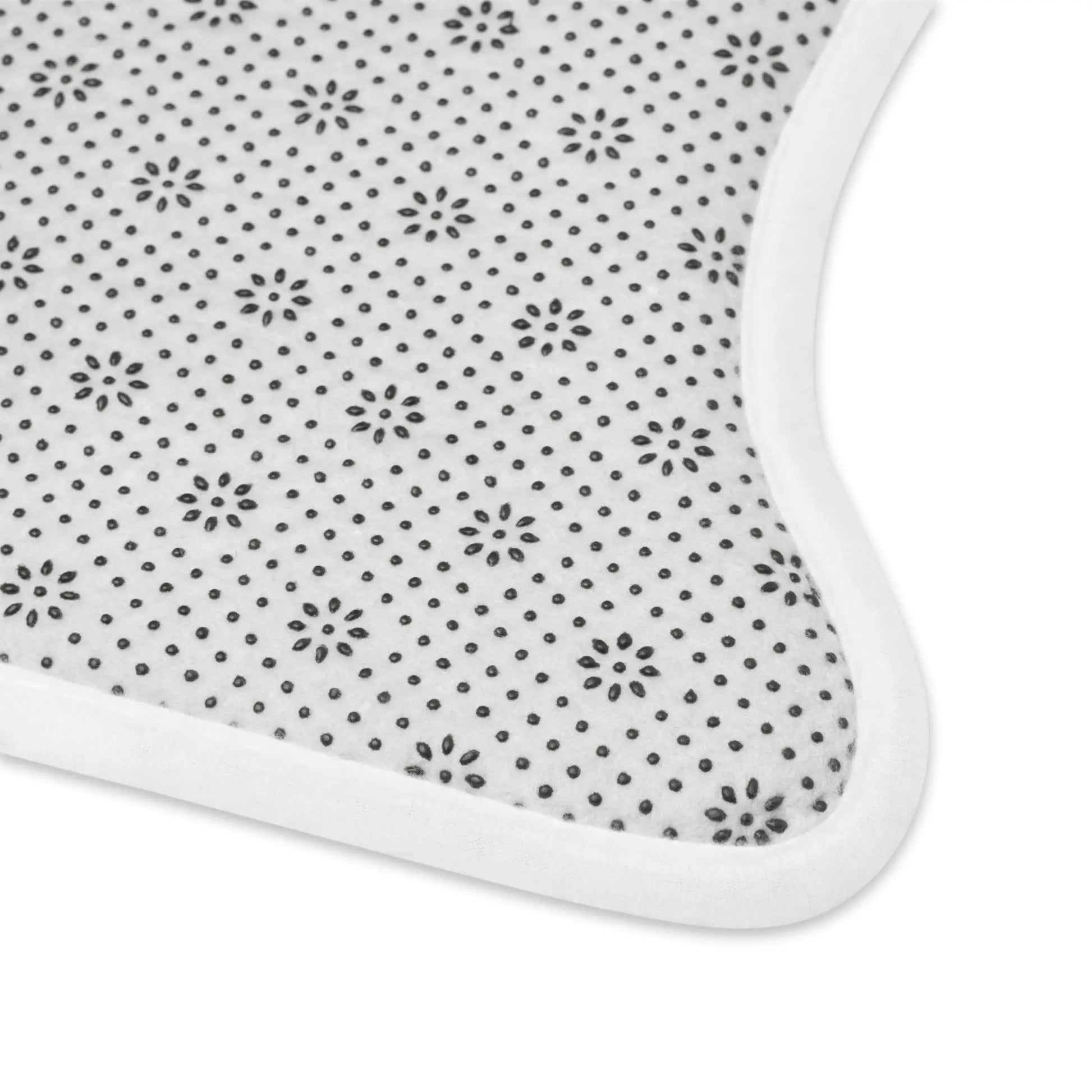 Cute Paw Print Pet Feeding Mat - Non-Slip Bowls Holder Printify