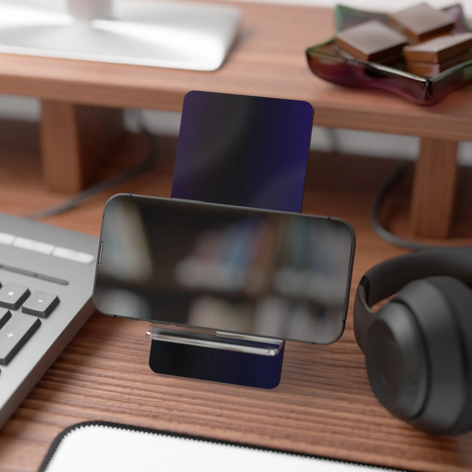Elegant Mobile Display Stand for Smartphones - Epilepsy Awareness Printify