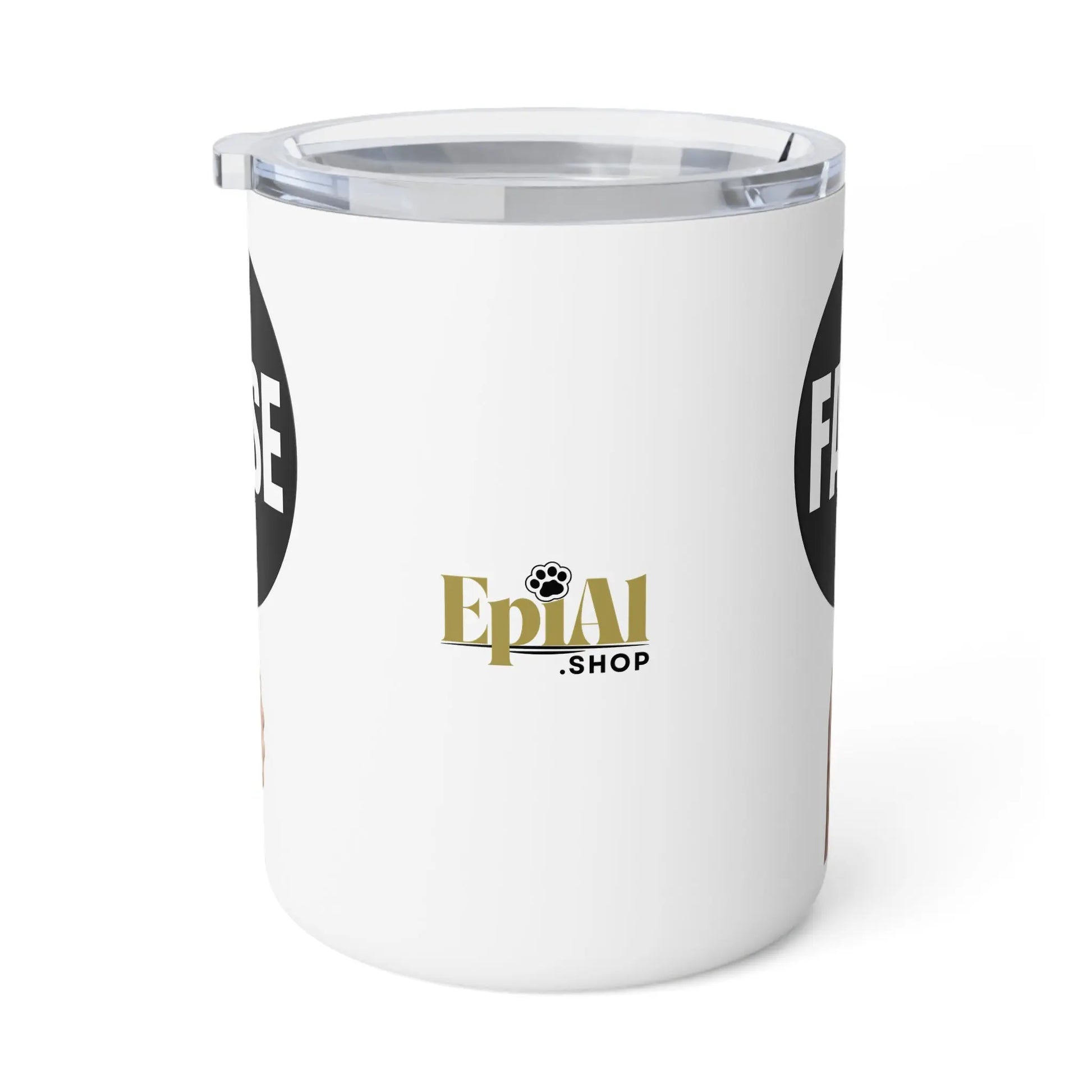 False Sign Politically-Inspired Insulated Coffee Mug - 10oz Printify