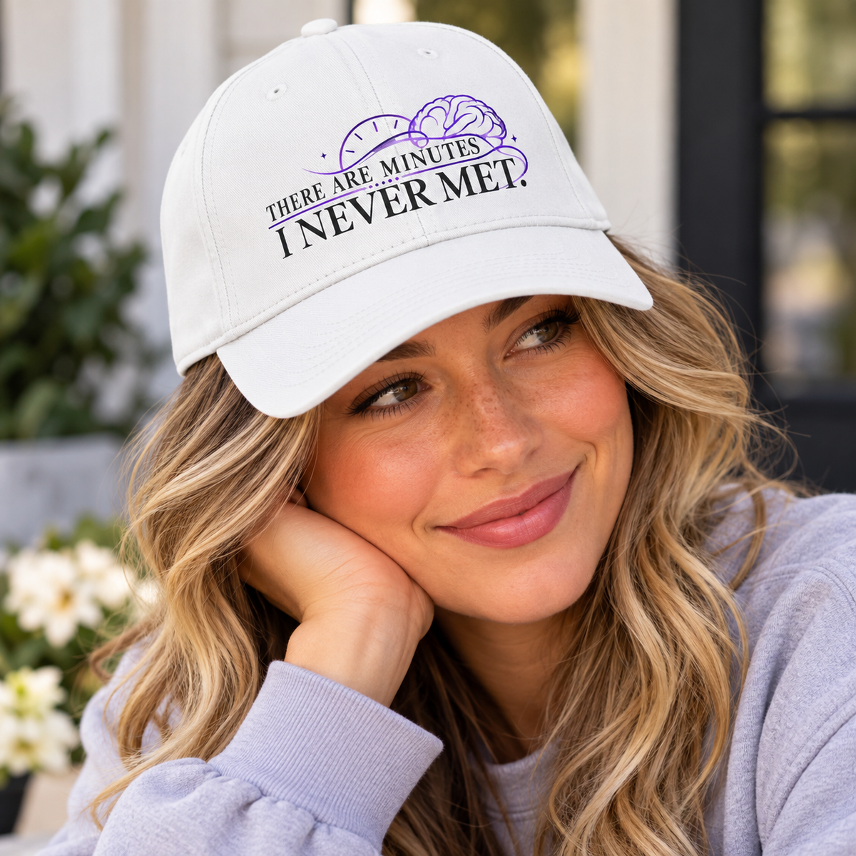 There Are Minutes I Never Met Hat | Subtle Epilepsy Awareness Cap
