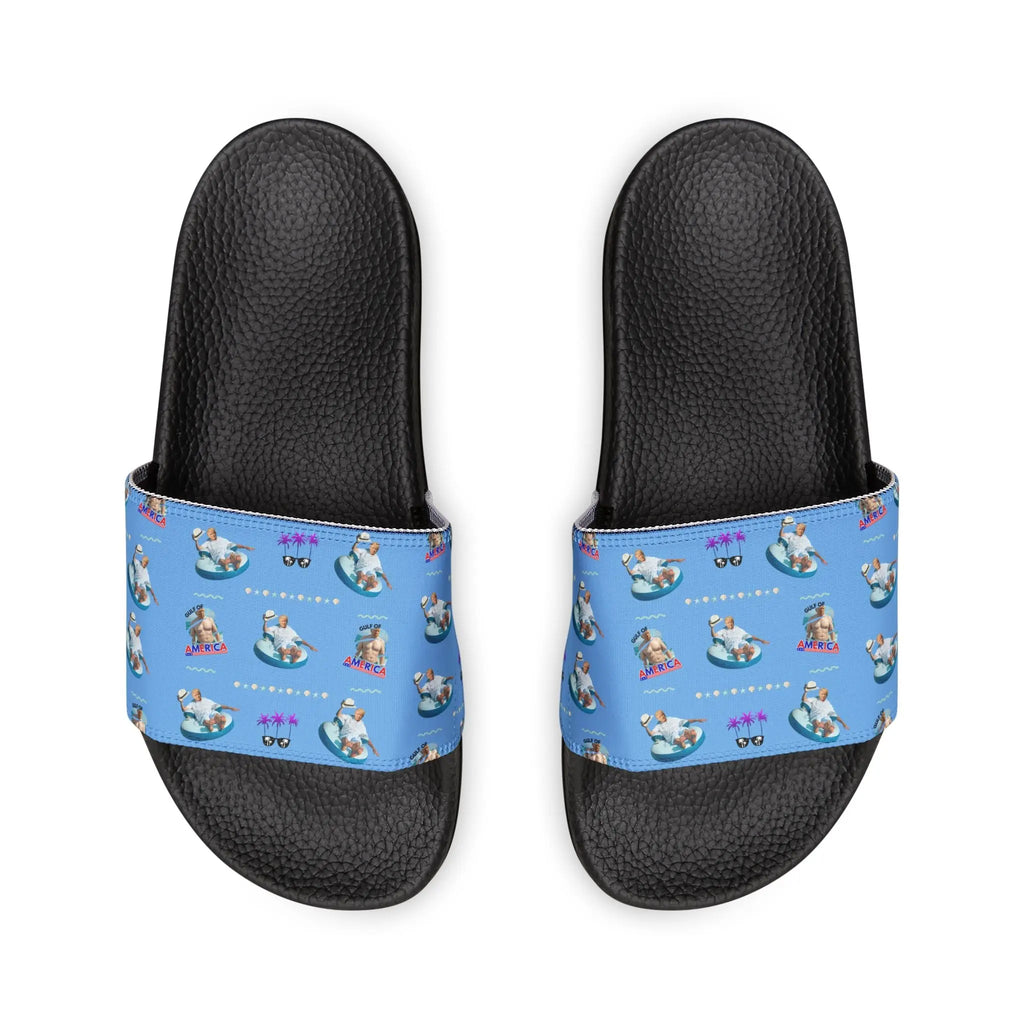 Gulf of America Patterned Removable-Strap Sandals for Women Printify
