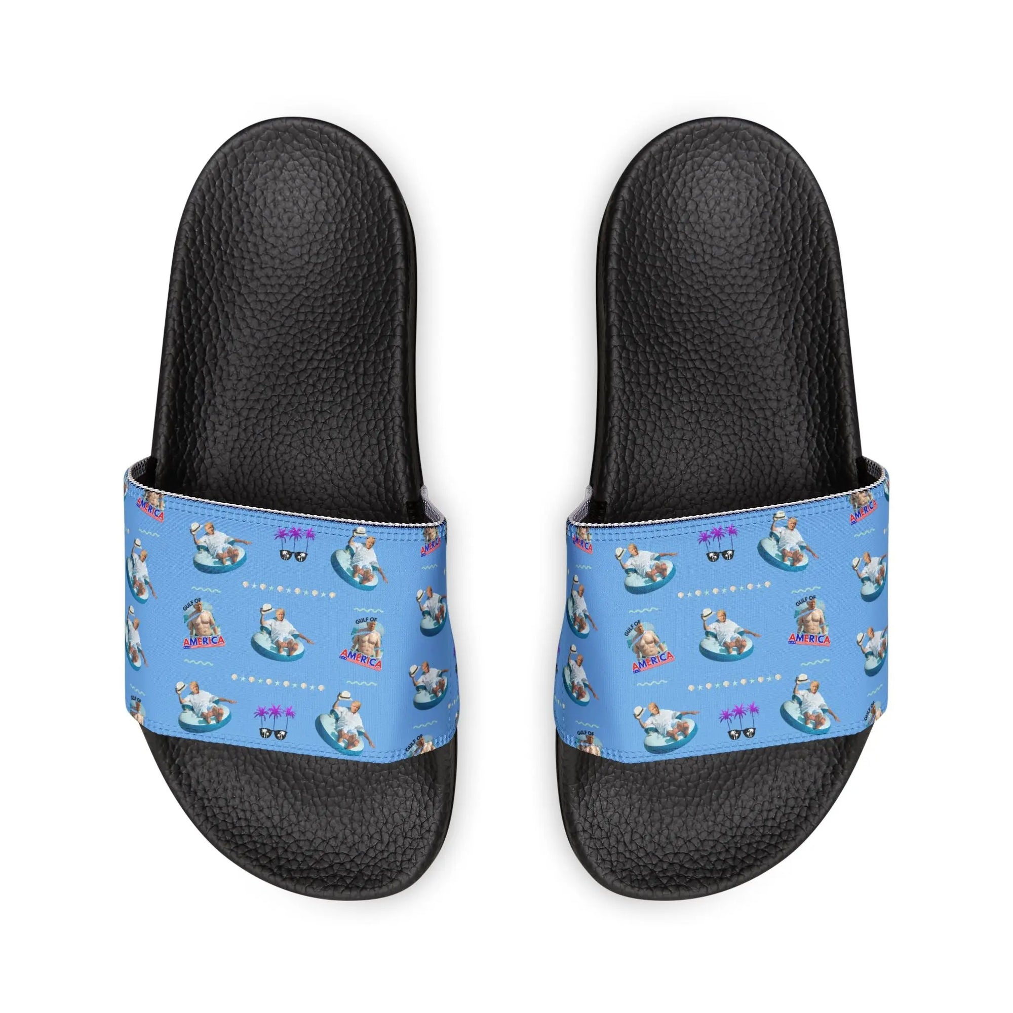 Gulf of America Patterned Removable-Strap Sandals for Women Printify