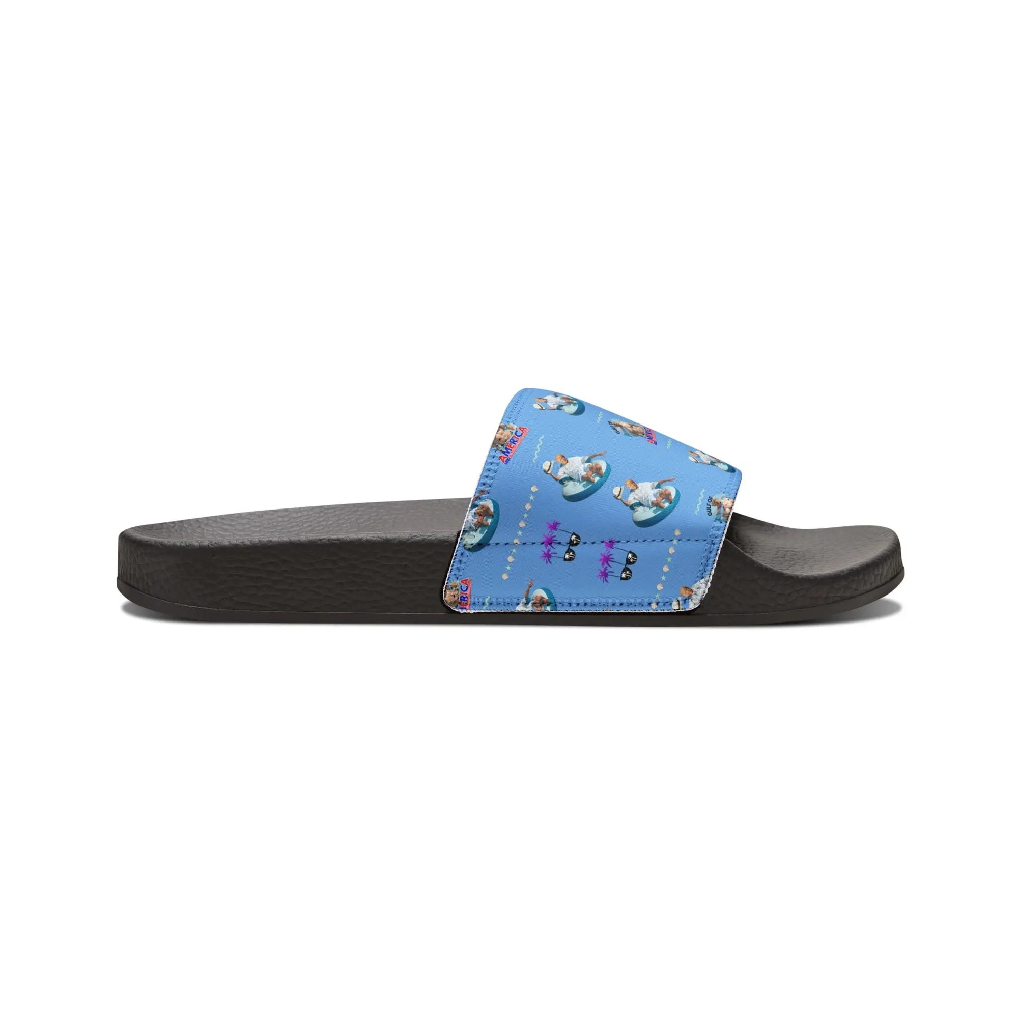 Gulf of America Patterned Removable-Strap Sandals for Women Printify