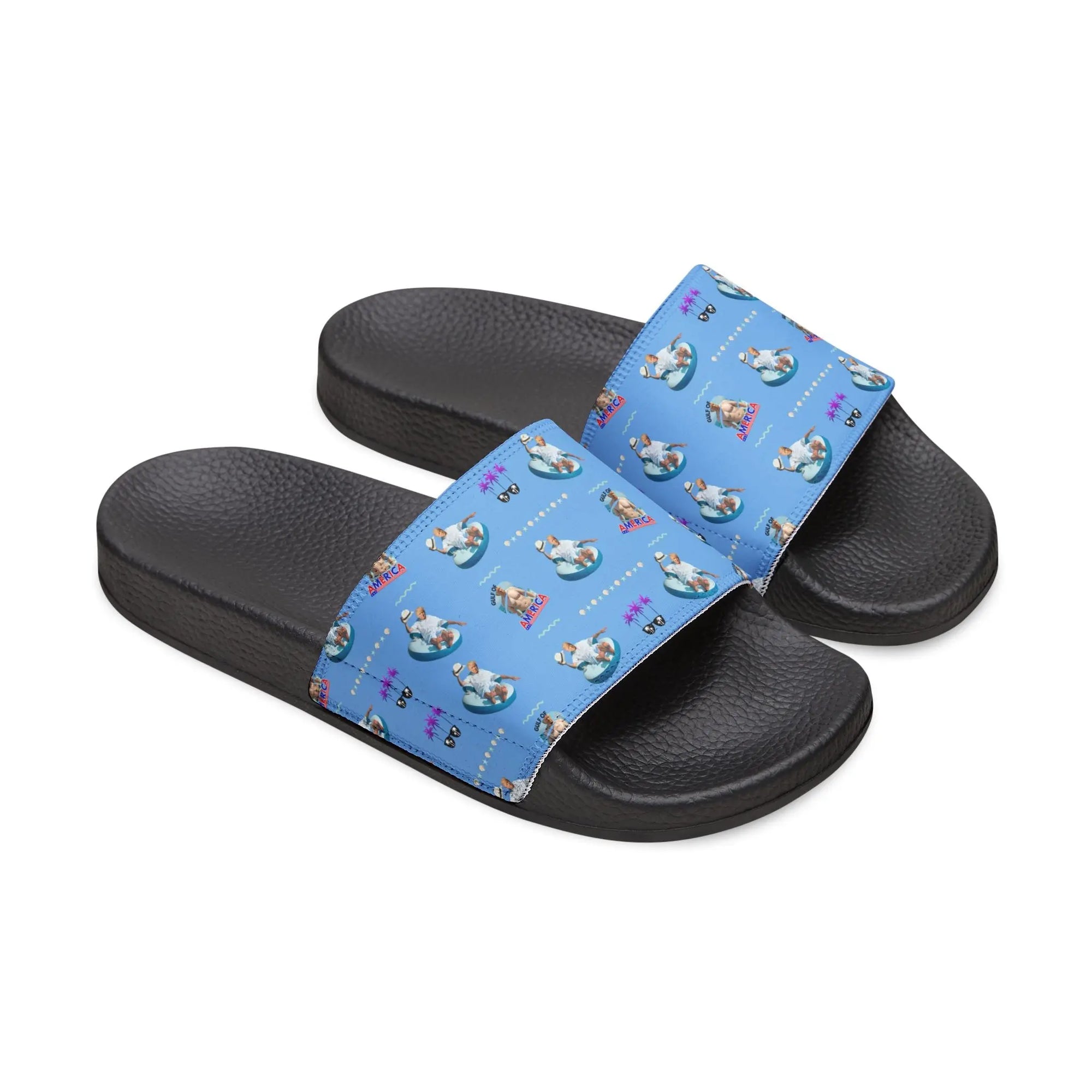 Gulf of America Patterned Removable-Strap Sandals for Women Printify