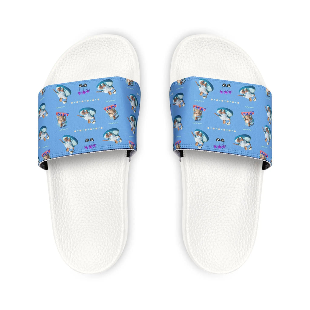 Gulf of America Patterned Removable-Strap Sandals for Women Printify