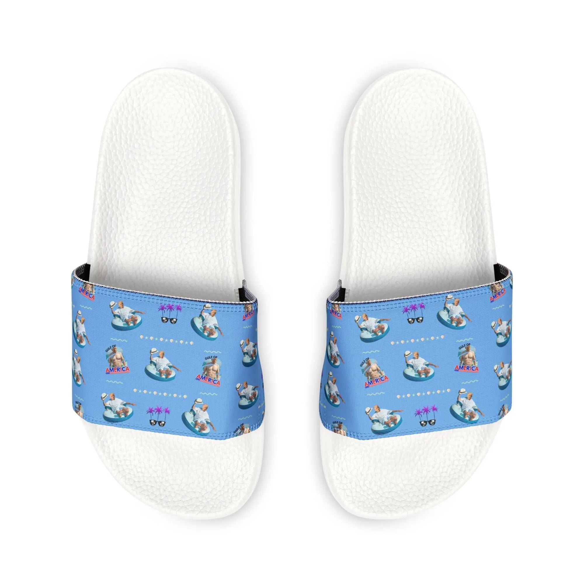 Gulf of America Patterned Removable-Strap Sandals for Women Printify