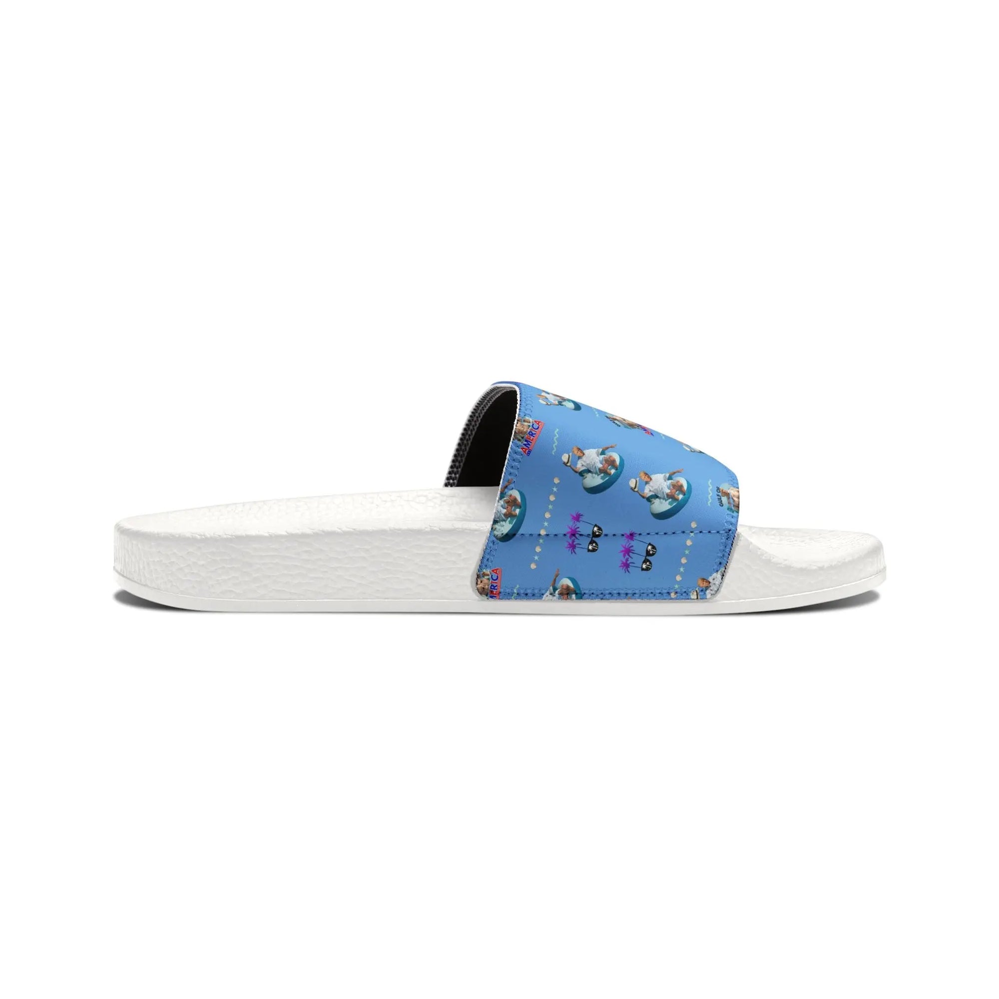 Gulf of America Patterned Removable-Strap Sandals for Women Printify
