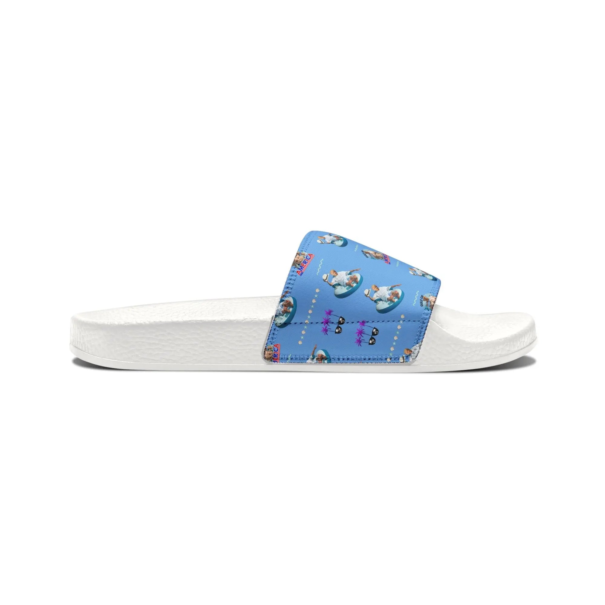 Gulf of America Patterned Removable-Strap Sandals for Women Printify