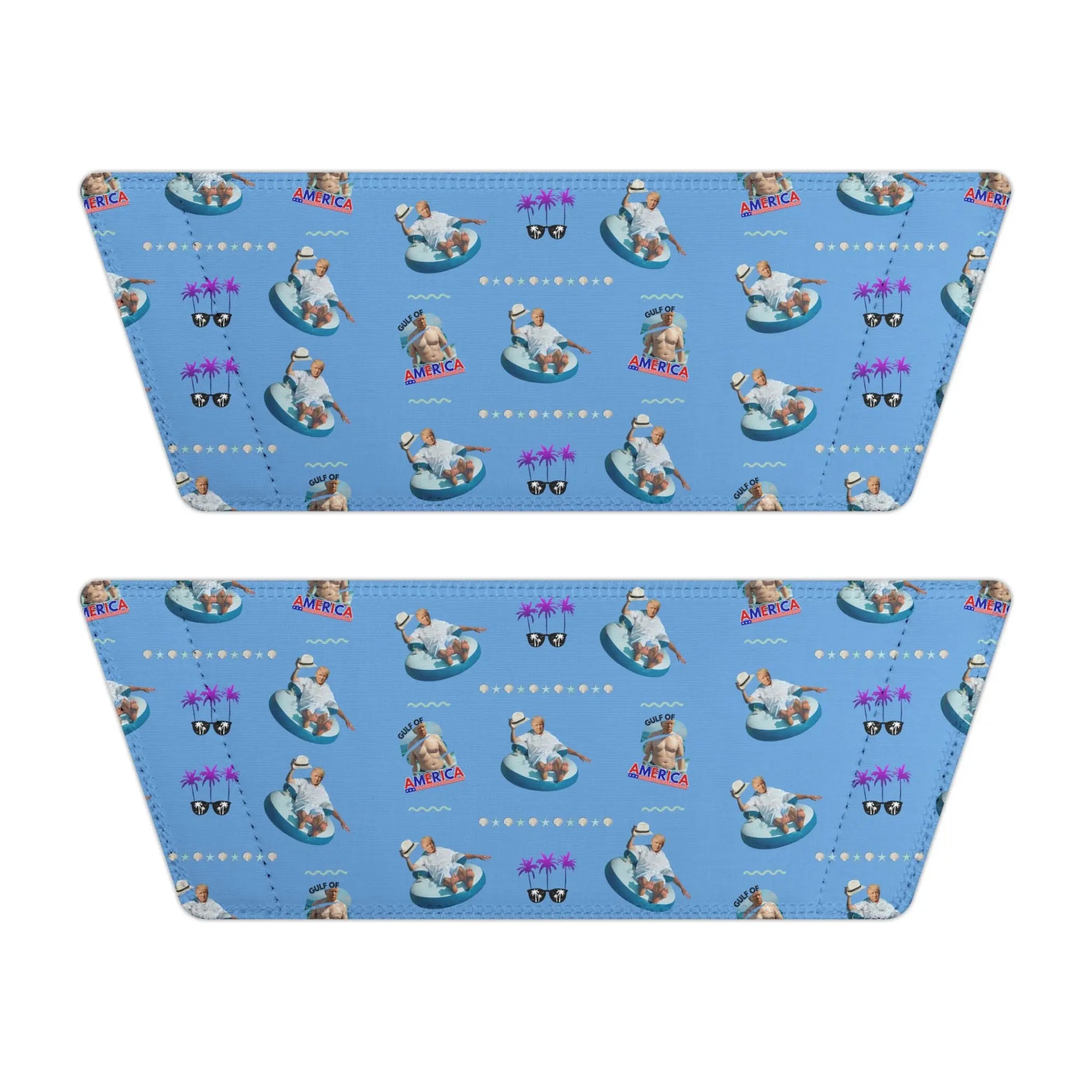 Gulf of America Patterned Removable-Strap Sandals for Women Printify