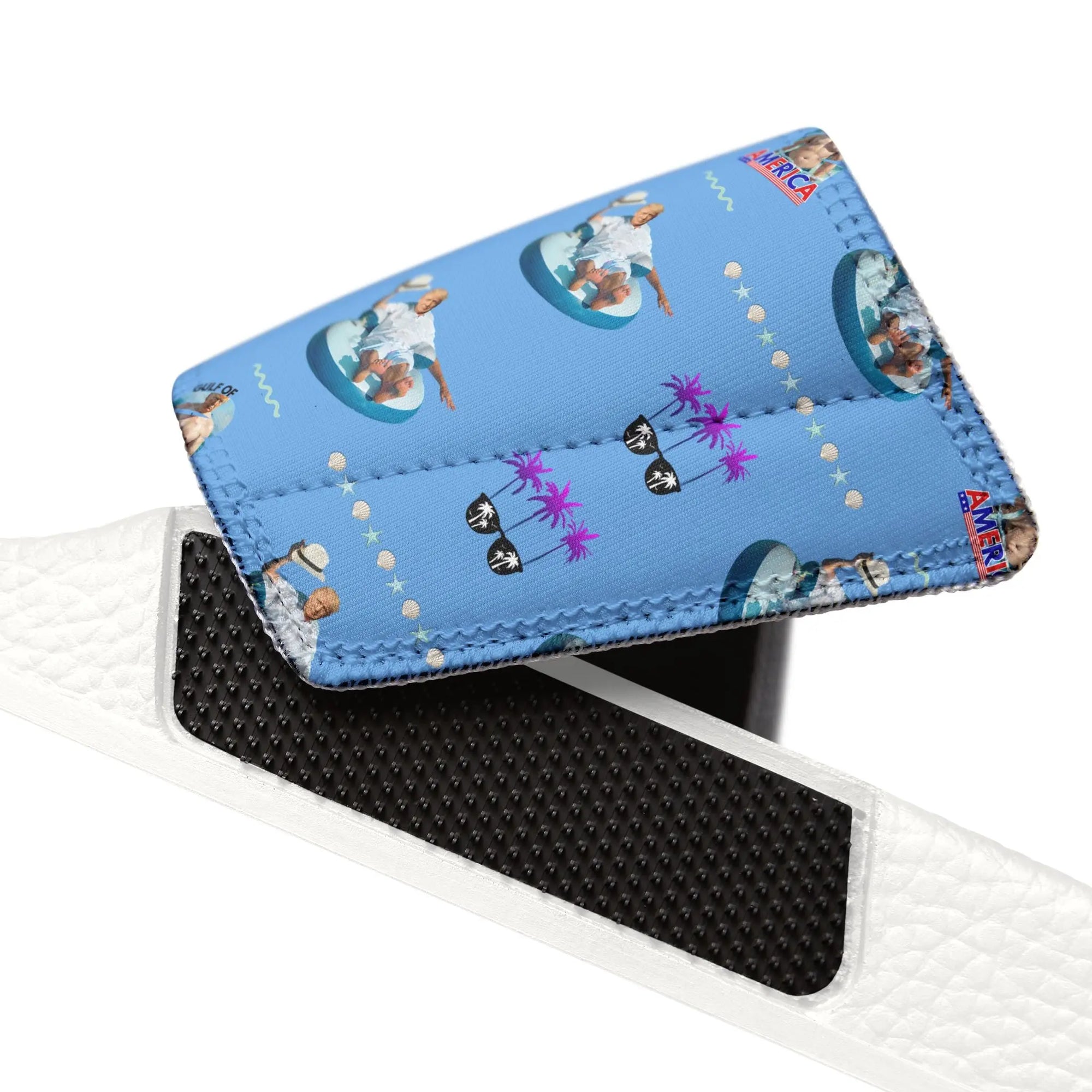 Gulf of America Patterned Removable-Strap Sandals for Women Printify