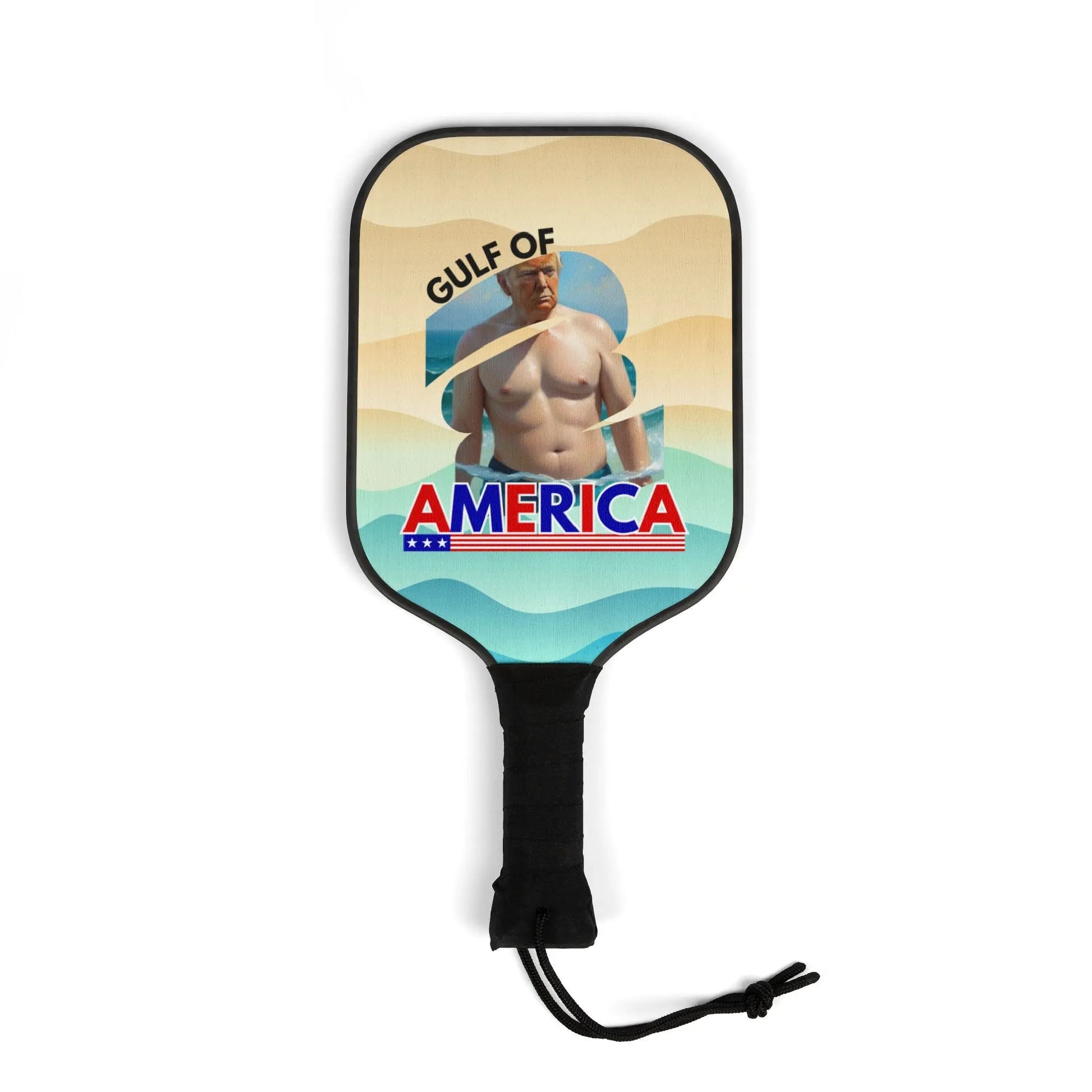 Gulf of America Pickleball Paddle Set – Fun and Unique Sport Gear Printify