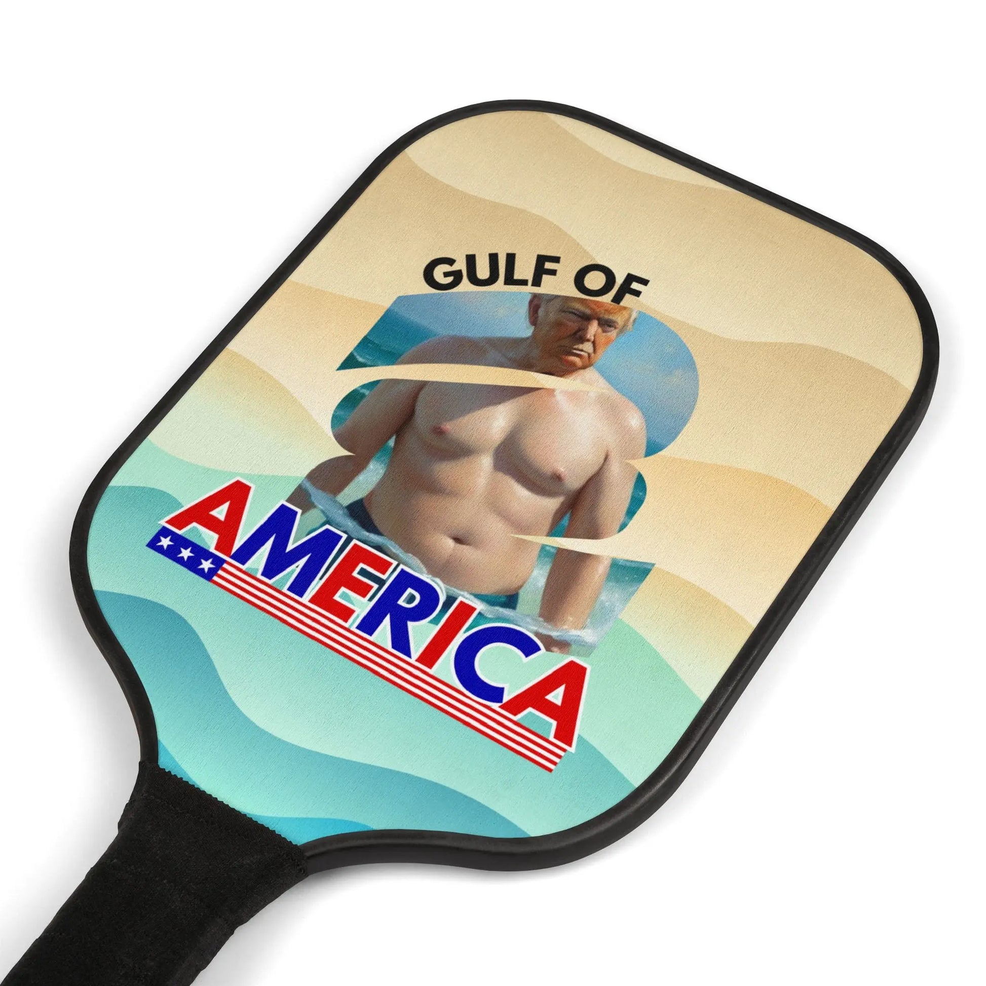 Gulf of America Pickleball Paddle Set – Fun and Unique Sport Gear Printify