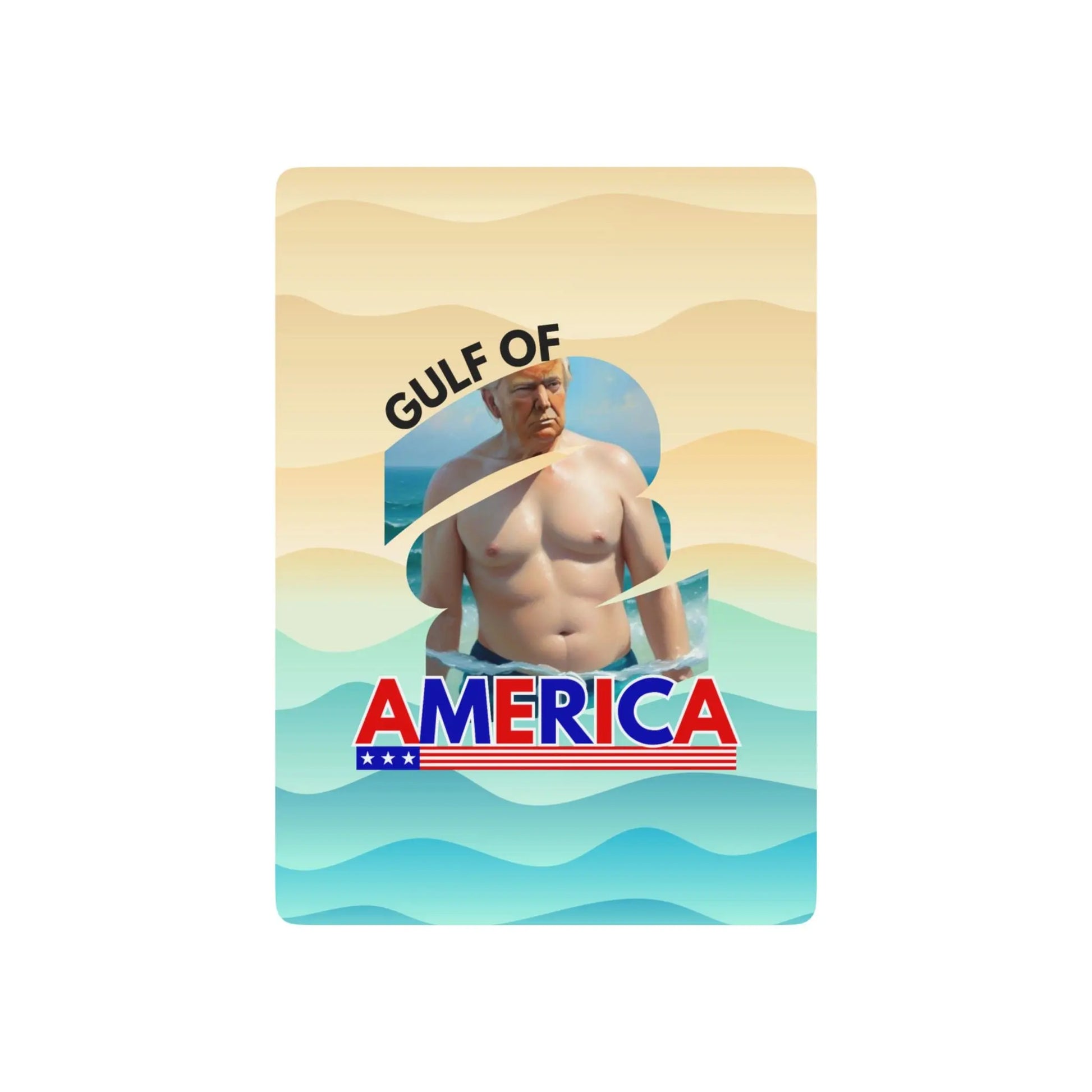 Gulf of America Poker Playing Cards - Fun & Quirky Card Deck Printify